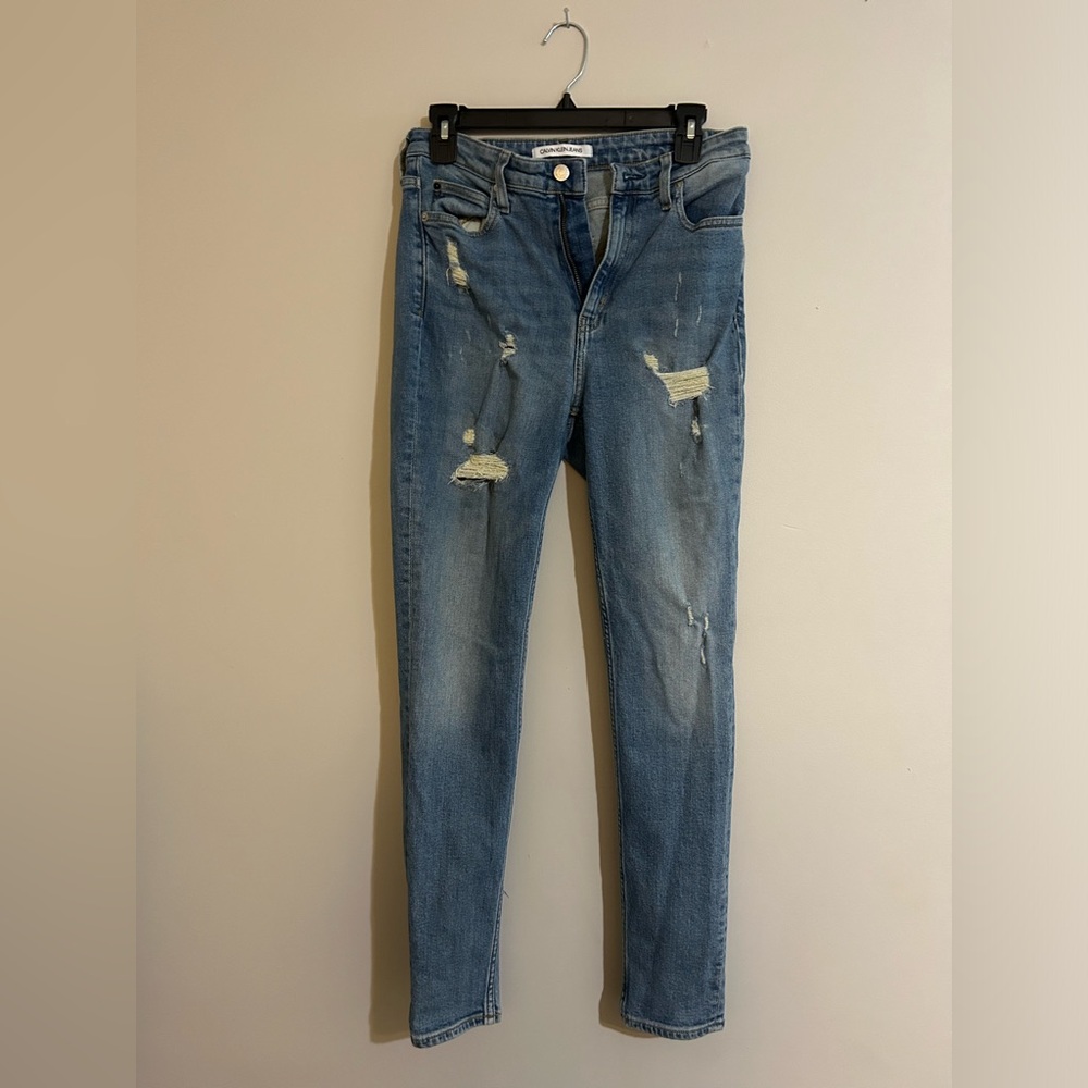Calvin Klein Distressed Jeans 29X30